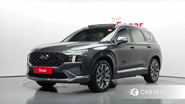 Hyundai The New Santa Fe 2020 Серый из Кореи