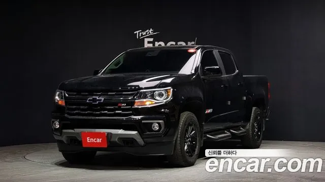 Chevrolet (GM Daewoo) Real New Colorado 2020 Черный из Кореи