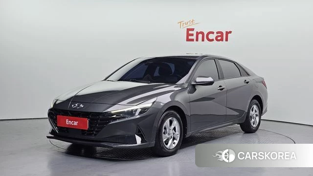 Hyundai Avante (CN7) 2021 Серый из Кореи