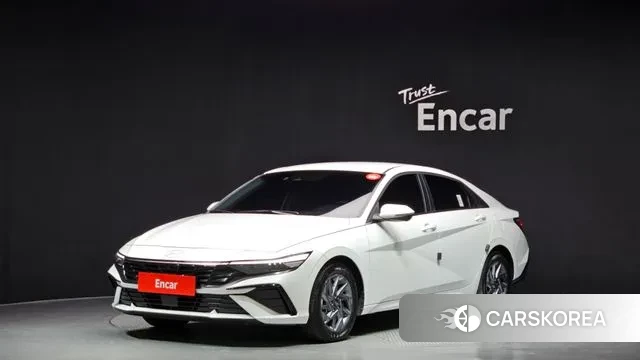 Hyundai The New Avante (CN7) 2025 Белый из Кореи