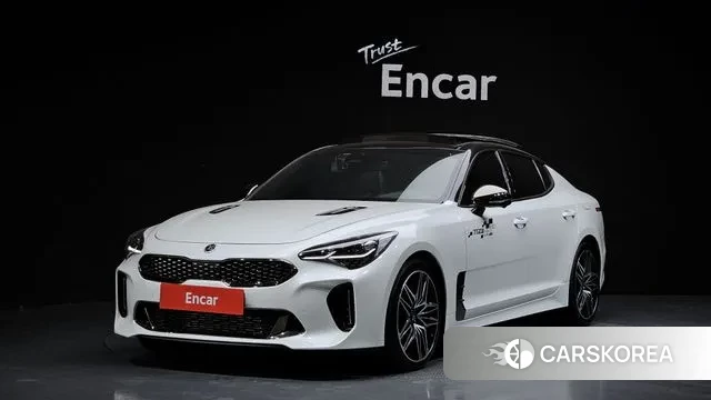 Kia Stinger Meister 2021 Белый из Кореи