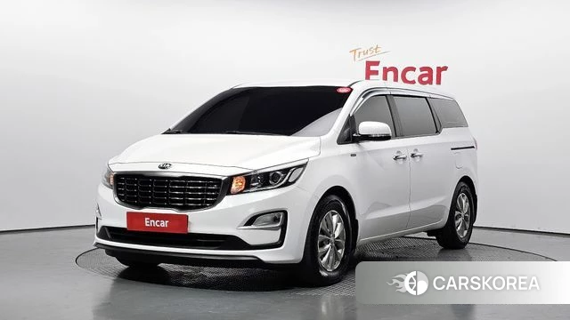 Kia The New Carnival 2019 Белый из Кореи