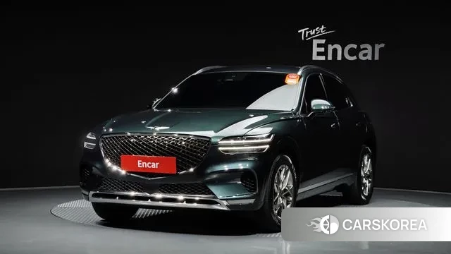 Genesis GV70 2021 Темно-зеленый из Кореи