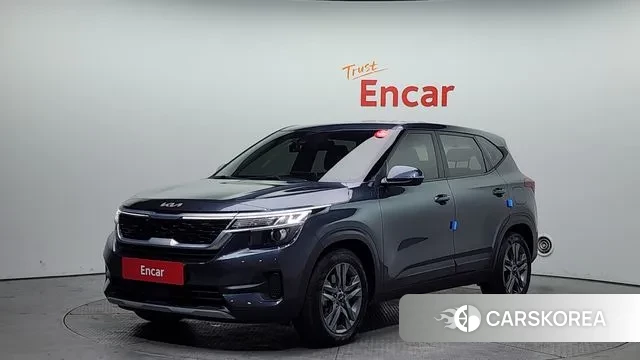 Kia Seltos 2022 Серый из Кореи