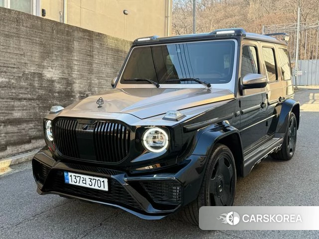 Mercedes-Benz G-Class W463b 2022 Темно-зеленый из Кореи