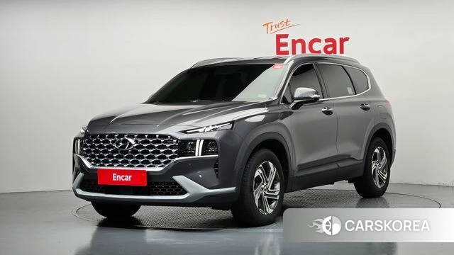 Hyundai The New Santa Fe 2020 Серый из Кореи