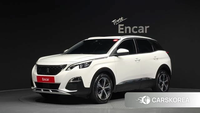 Peugeot 3008 second generation 2018 Белый из Кореи