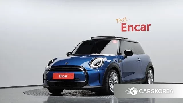 Mini Cooper 2022 Синий из Кореи