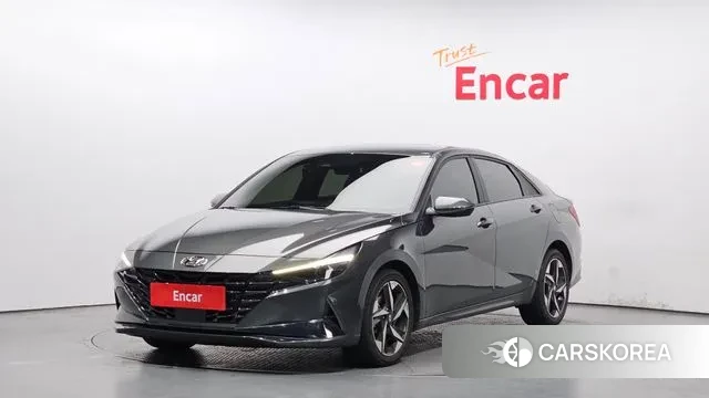 Hyundai Avante (CN7) 2020 Серый из Кореи