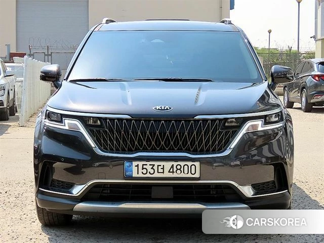 Kia Carnival 4th generation 2021 Серый из Кореи