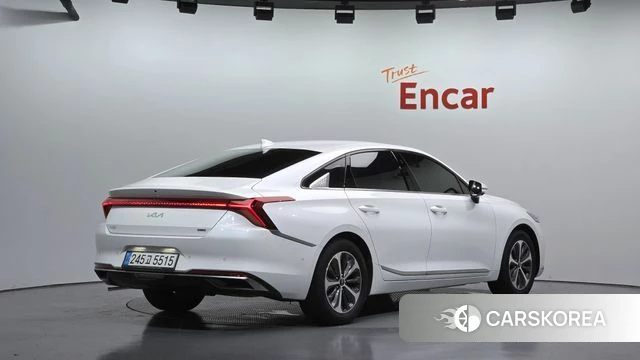 Kia K8 Hybrid 2023 Белый из Кореи