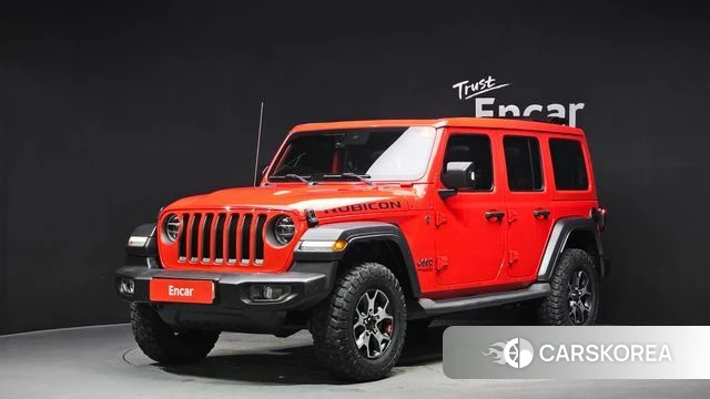 Jeep Wrangler (JL) 2021 Красный из Кореи