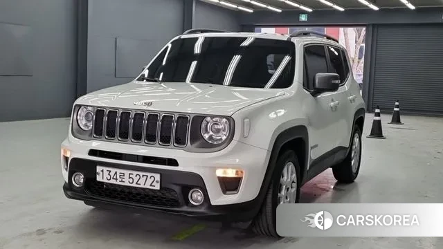 Jeep Renegade 2019 Белый из Кореи