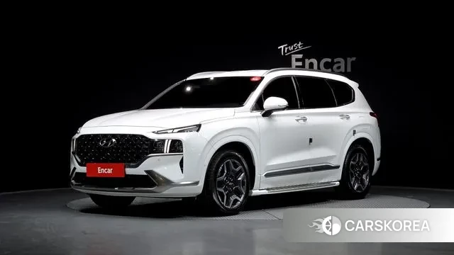 Hyundai The New Santa Fe 2021 Белый из Кореи