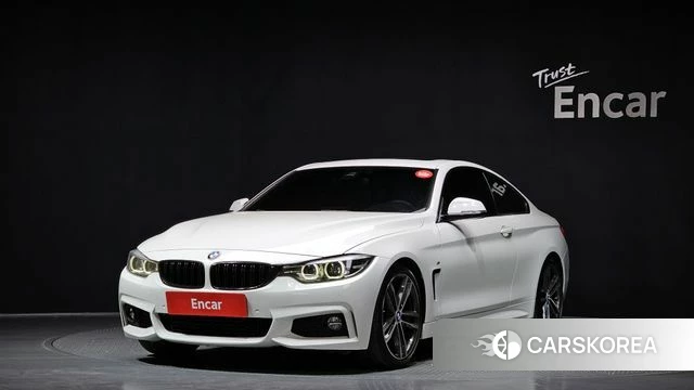 BMW 4 Series (F32) 2018 Белый из Кореи