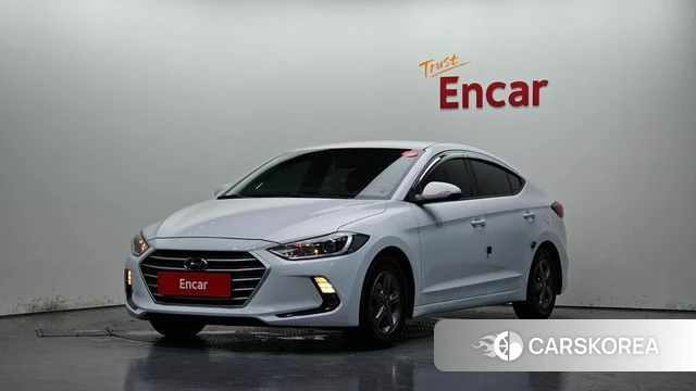 Hyundai Avante AD 2018 Белый из Кореи