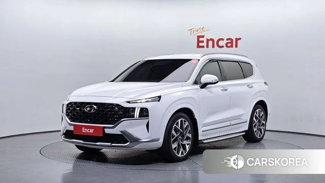Hyundai The New Santa Fe 2021 Белый из Кореи