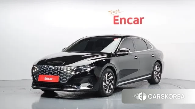 Hyundai The New Grandeur IG Hybrid 2020 Черный из Кореи