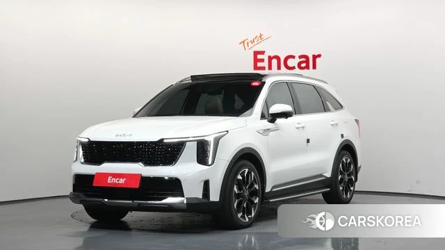Kia The New Sorento 4th Generation 2024 Белый из Кореи