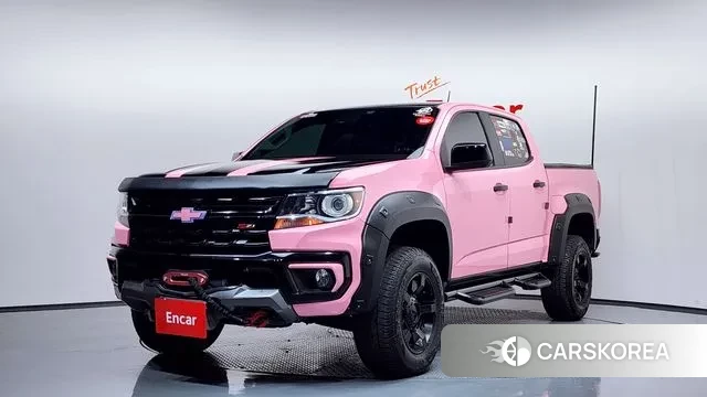 Chevrolet (GM Daewoo) Real New Colorado 2021 Розовый из Кореи