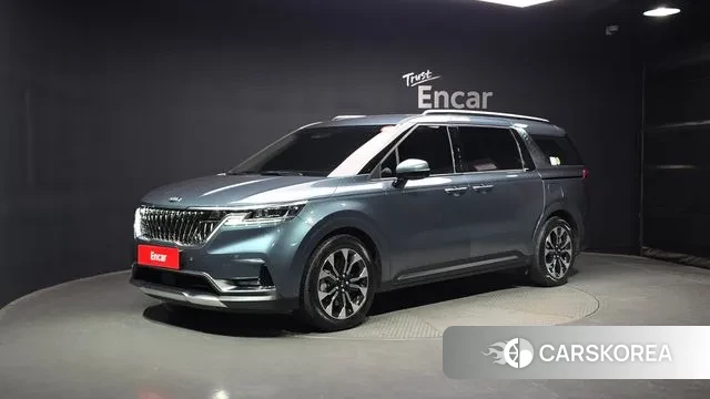 Kia Carnival 4th generation 2020 Небесно-голубой из Кореи