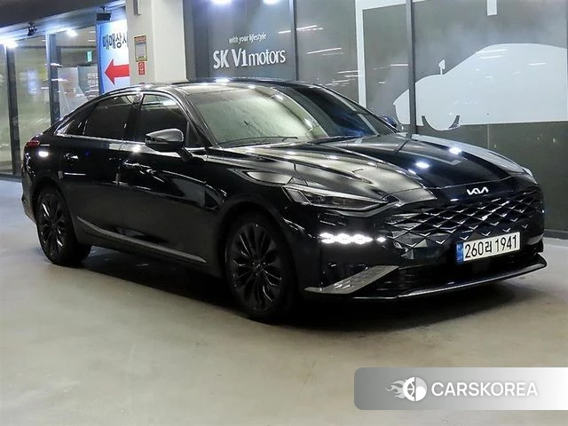 Kia K8 2021 Черный из Кореи