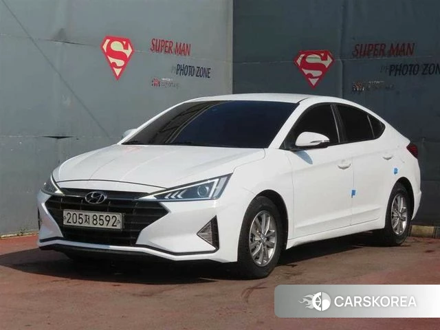 Hyundai The New Avante AD 2018 Белый из Кореи
