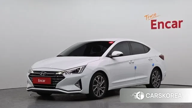 Hyundai The New Avante AD 2019 Белый из Кореи