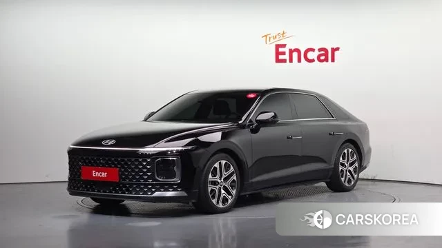 Hyundai Grandeur (GN7) 2023 Черный из Кореи