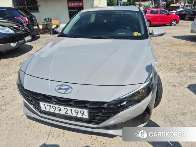Hyundai Avante (CN7) 2020 Серебристо-серый из Кореи