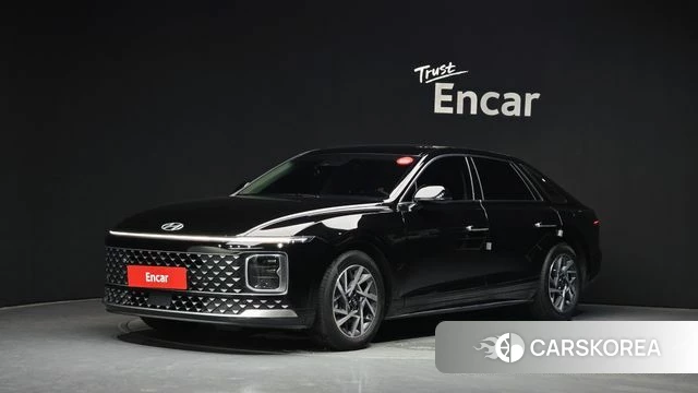 Hyundai Grandeur (GN7) 2023 Черный из Кореи