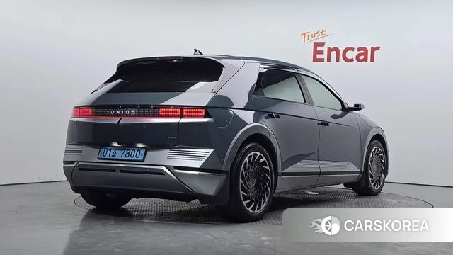 Hyundai Ionic 5 2022 Небесно-голубой из Кореи