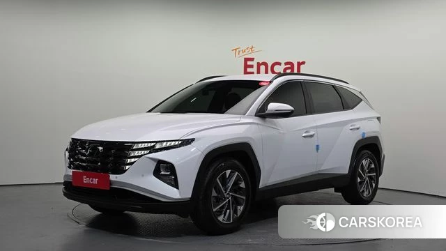 Hyundai Tucson (NX4) 2021 Белый из Кореи