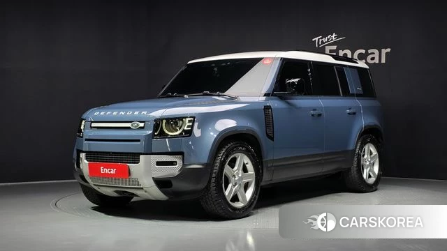 Land Rover Defender (L663) 2020 Небесно-голубой из Кореи