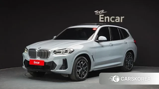 BMW X3 (G01) 2024 Серебристо-серый из Кореи