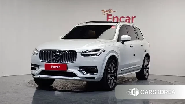Volvo XC90 second Generation 2021 Белый из Кореи