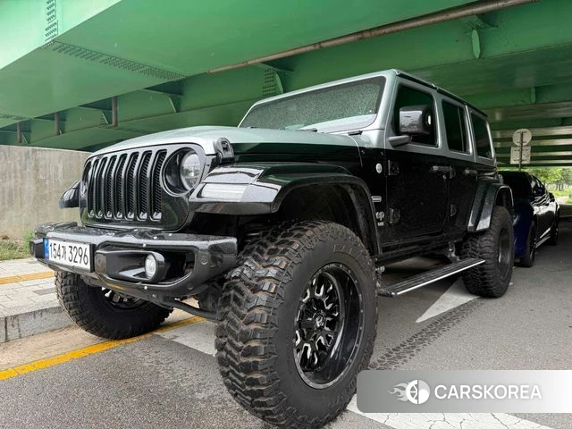 Jeep Wrangler (JL) 2021 Черный из Кореи