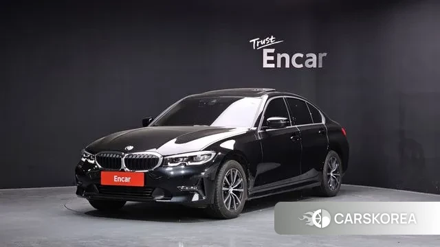 BMW 3 Series (G20) 2022 Черный из Кореи