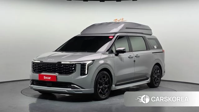 Kia The New Carnival 4th Generation 2025 Серый из Кореи