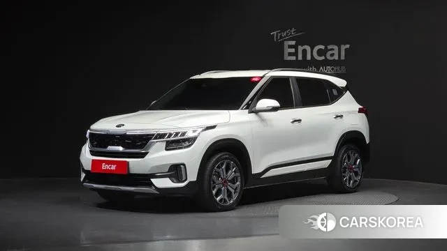 Kia Seltos 2021 Белый из Кореи