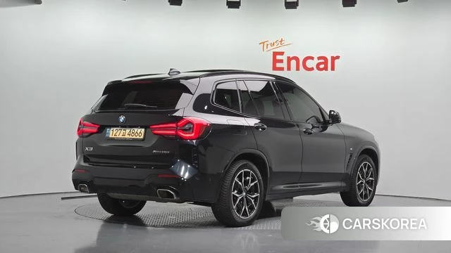 BMW X3 (G01) 2023 Черный из Кореи