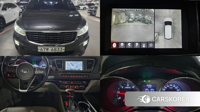 Kia The New Carnival 2019 Серый из Кореи