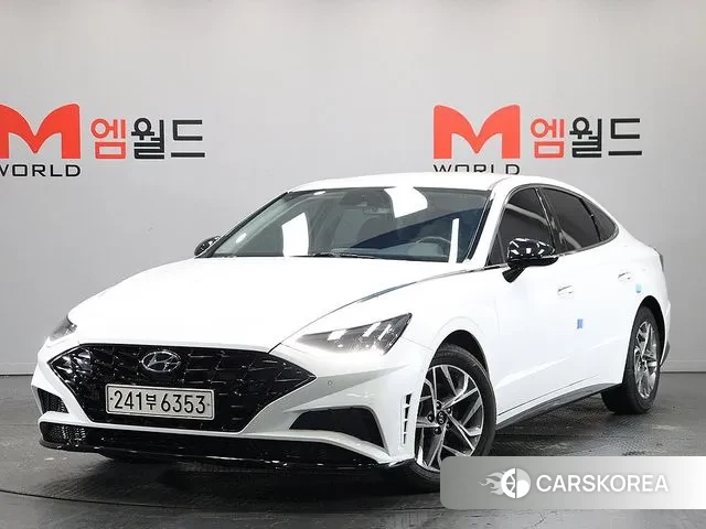 Hyundai Sonata (DN8) 2021 Белый из Кореи