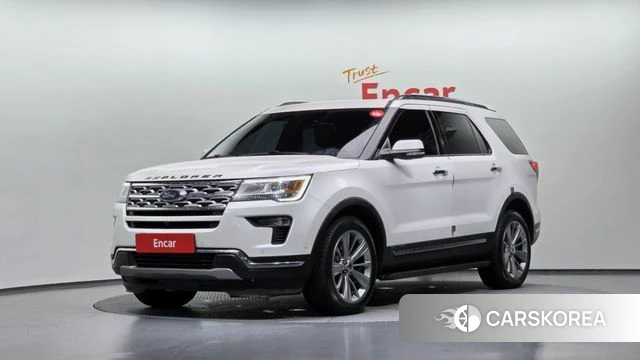 Ford Explorer 2018 Белый из Кореи