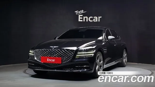 Genesis G80 (RG3) 2020 Черный из Кореи