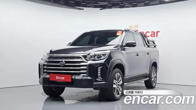 Ssangyong The New Rexton Sport 2022 Серый из Кореи