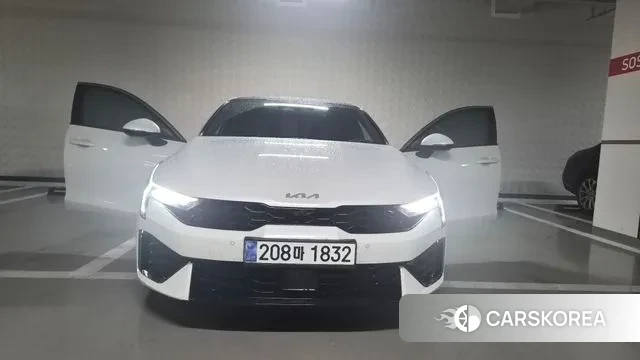 Kia The New K5 Hybrid 3rd generation 2024 Белый из Кореи