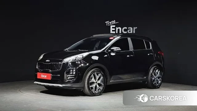 Kia Sportage 4th Generation 2018 Черный из Кореи