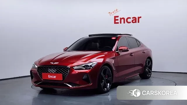 Genesis G70 2018 Красный из Кореи