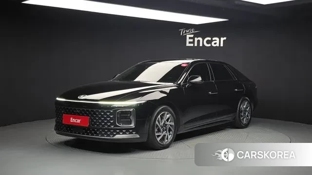 Hyundai Grandeur Hybrid (GN7) 2023 Черный из Кореи